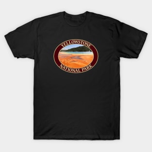 Grand Prismatic Spring at Yellowstone National Park in Wyoming T-Shirt